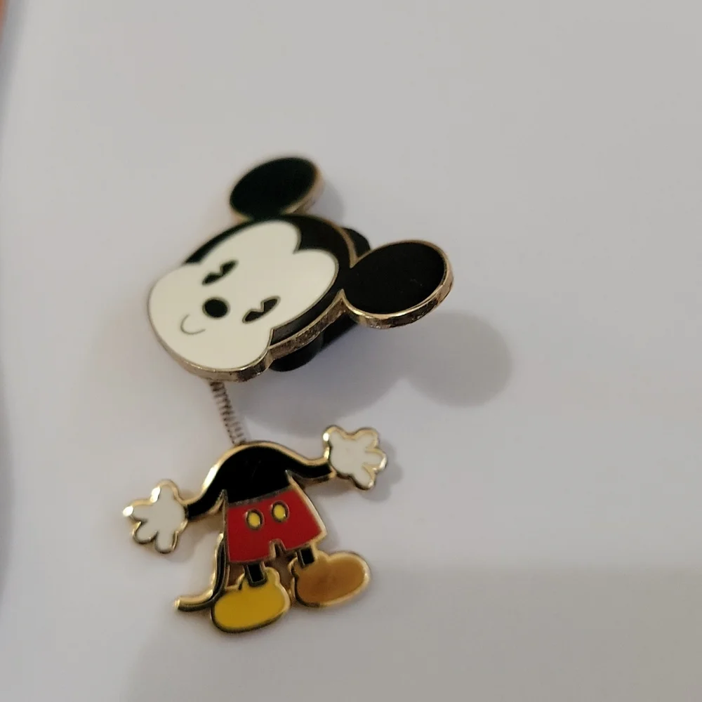 Vintage Tinkerbell Disney Lanyard with Mickey Pin